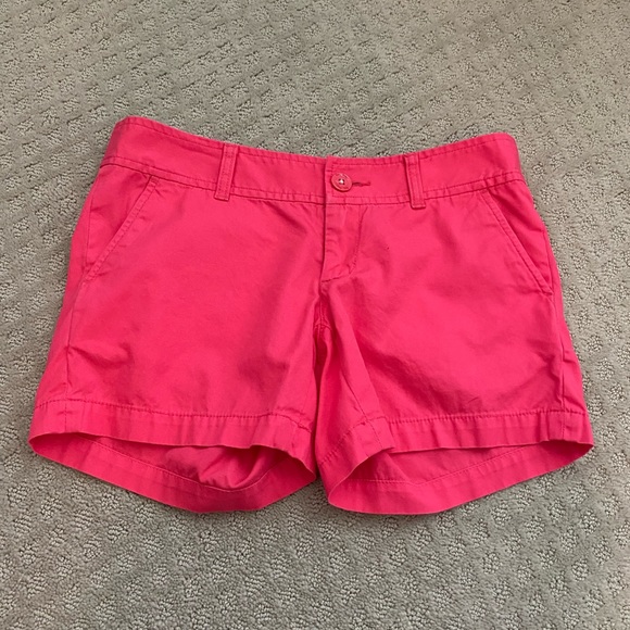 Bright pink Lilly Pulitzer Callahan shorts size 0. - Picture 4 of 5